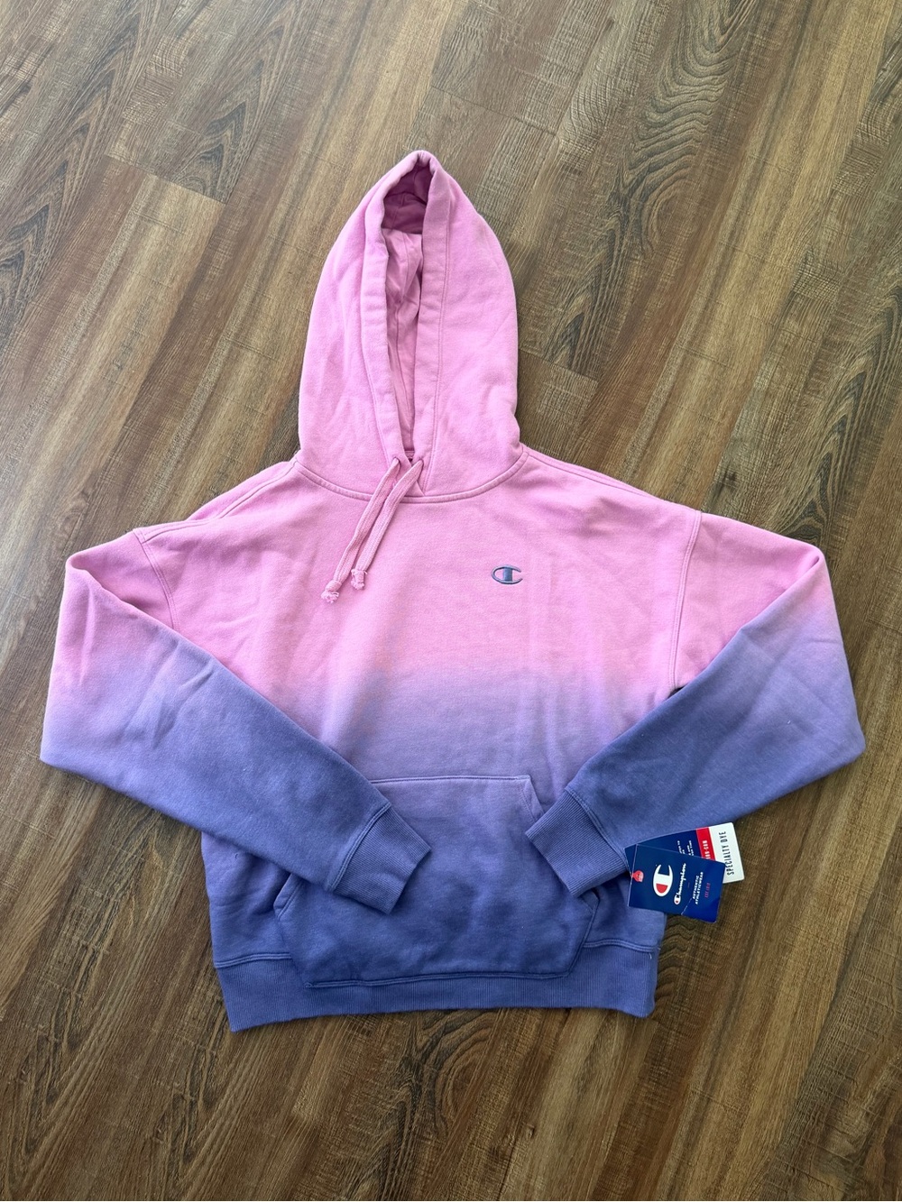 Champion Pink to Purple Ombre Hoodie & Joggers Set Size XS NWT - Picture 2 of 8